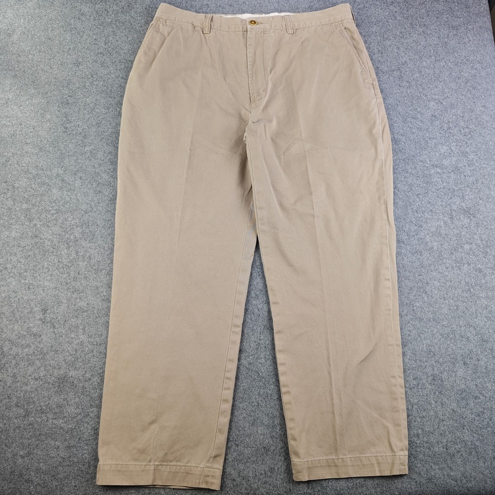 Polo Ralph Lauren Prospect Chino Pants Mens 38x30 Tan Khaki Vintage Cotton